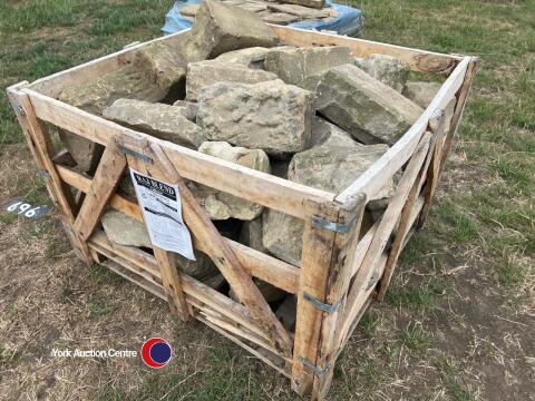 Quantity of mixed Yorkshire stone