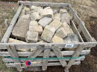 Quantity of mixed Yorkshire stone