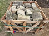Quantity of mixed Yorkshire stone - 3