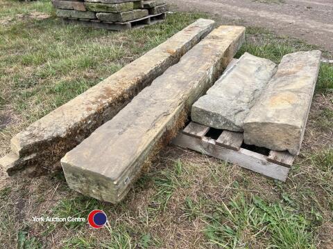 Quantity of stone heads and cills