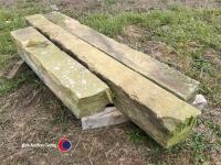 Quantity of stone heads and cills - 3