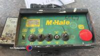 Connor bale wrapper, control box and remote in office - 5