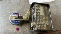 New Holland round baler net wrap, control box in office - 4