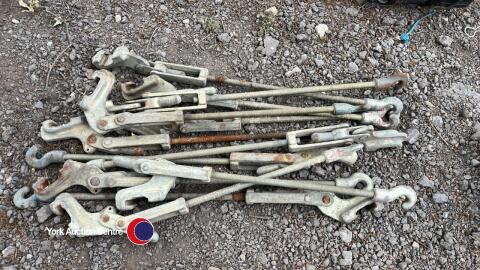 12x Stocks dual wheel clamps