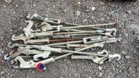 12x Stocks dual wheel clamps