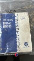 New Holland BR750 baler, fully auto, reverse control PR. 2.2m reel, very low bale count, wo, control box and manual in office - 7
