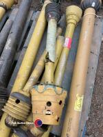 Claas Liner 3000 4 rotor rake, control box and pto in office - 7