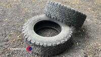 2 x BF Goodrich tyres, good tread, 255/65 R17 - 4
