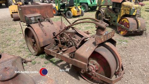 Vintage road rollers