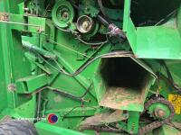 John Deere 578 baler, rotorfeed with knives, control box in office, 2005 - 6