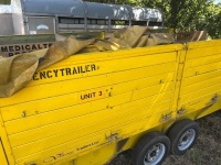 Viking yellow dropside trailer - 6