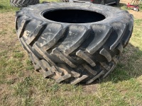 2 x 520/85 x 42 tyres, fit JD 6155R - 2