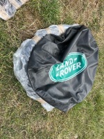 2 x branded Land Rover wheel covers and Land Rover jack - 3