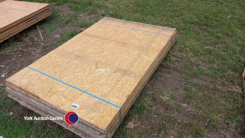 10 x 6ft x 4ft x 18mm OSB boards