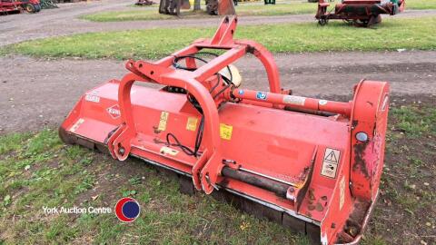 Kuhn VKR 265 flail topper, front or rear PTO, hydraulic side shift