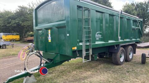 Bailey TB18 grain trailer, air brakes, rollover sheet, 2020