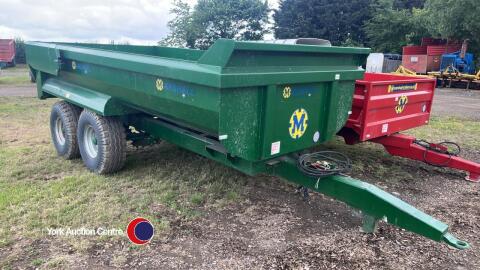 Marshall D8 dump trailer, hydraulic rear door, 2022