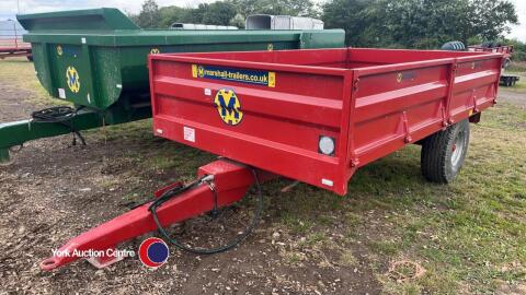 Marshall S6 drop side trailer