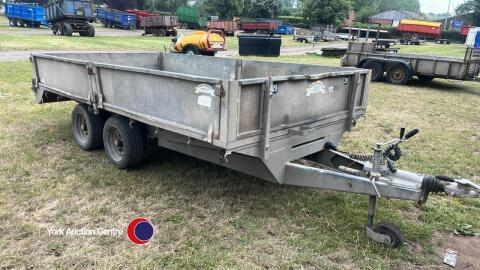 Graham Edwards 12ft flat trailer with sides