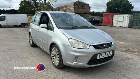 2007 Ford C-Max Titanium - YE07 XJL - petrol - 2 former keepers - HPi clear - MOT 16.9.25 - 66428 miles - V5 in office