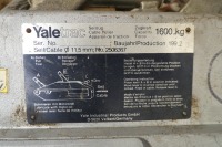 Yale 1600kg ratchet wrench and wire rope - 3