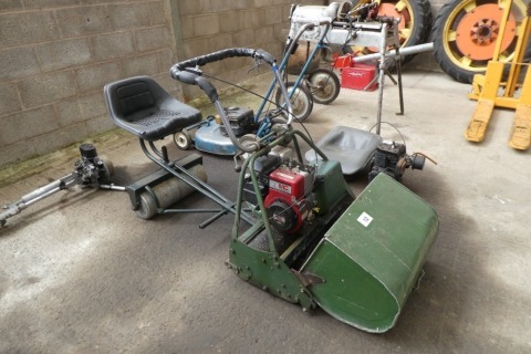 Atco 24in cylinder mower and roller seat
