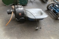 Lawnmower engine and seat - 2