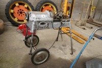 Rigid 535 pipe threading machine, single phase
