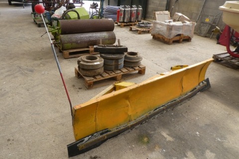 7ft snow plough, Quicke brackets