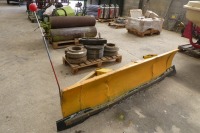 7ft snow plough, Quicke brackets