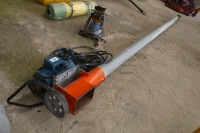 24ft x 6in auger and single phase motor