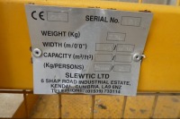 Slewtic man basket, Sanderson brackets, in test - 3