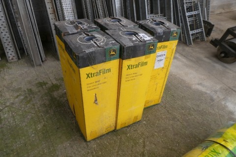 5 x John Deere Xtra film wrap