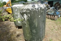 2 x stainless steel milk tanks - 2