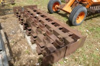 Home made livestock barriers, 8ft posts and galvanised 3in tubes - 2