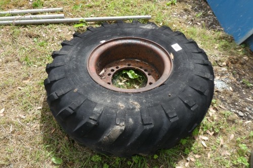 Thorneycroft wheel and tyre