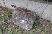 Concrete tractor weight
