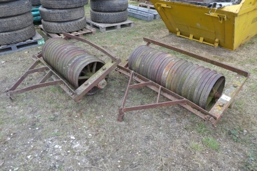 Pair of Cambridge rollers