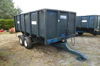 AS 8T tandem axle grain trailer