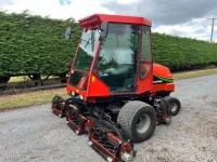 2004/5 Jacobsen LF3800 4wd 5 gang ride on mower c/w cab, 1982hrs