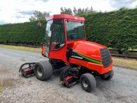 2004/5 Jacobsen LF3800 4wd 5 gang ride on mower c/w cab, 1982hrs - 2