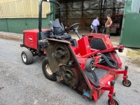 Toro Grandmaster 4100D 4wd 3m ride on mower, 1853hrs - 2