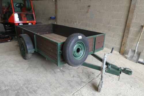 Single axle 8ft 8' car trailer