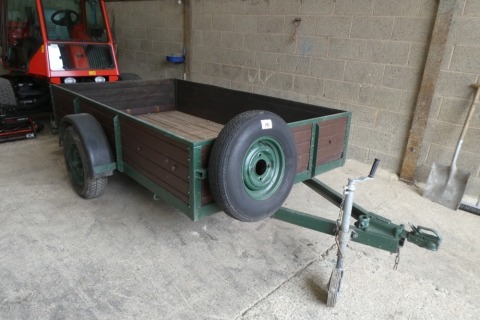 Single axle 8ft 8' car trailer