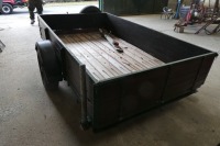 Single axle 8ft 8' car trailer - 2