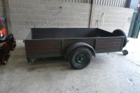 Single axle 8ft 8' car trailer - 5