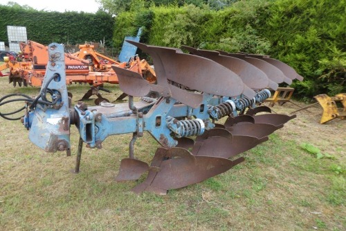 Ransomes TSR 300 4F rev plough, spring back furrows