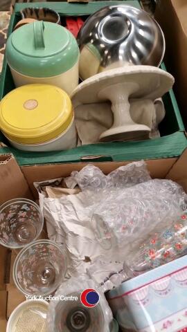 2 Boxes of household items