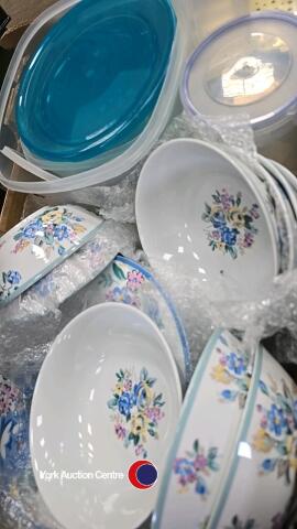 Box of houshold items