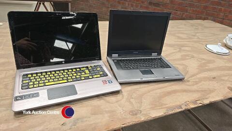 2 x laptops no leads